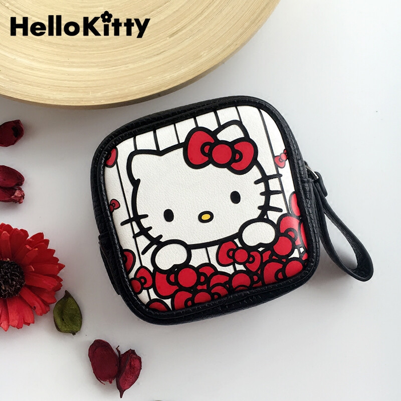 hellokitty女包2016日韩潮流凯蒂猫可爱印花卡通零钱包小包包