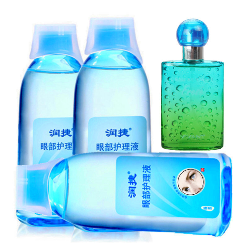 润捷眼部护理液250ml*3瓶 颐莲明眸洗眼液 清洁保湿明目 送香水啦