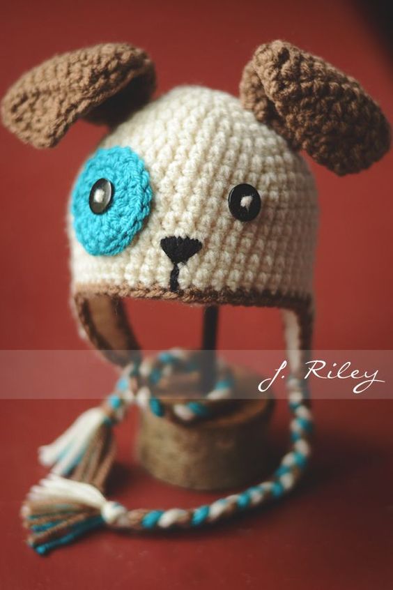 Crochet Puppy Hat: