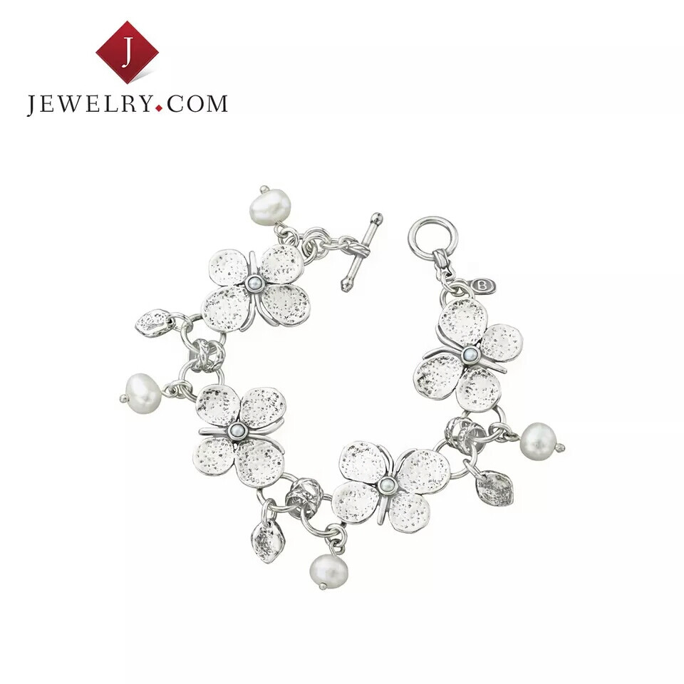 Jewelry.com 925银珍珠 手镯