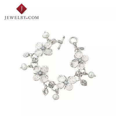 Jewelry.com 925银珍珠 手镯
