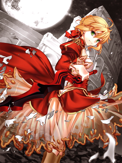 fate extra/ccc/fate grand order 赤saber 尼禄