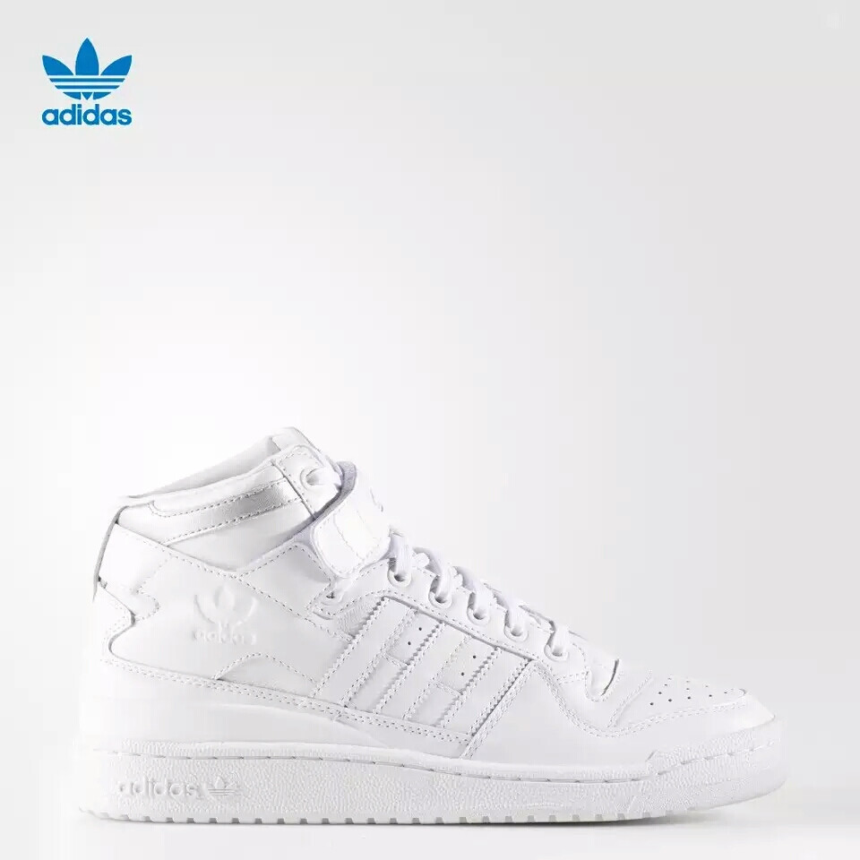 adidas 阿迪达斯 三叶草 男女 经典鞋 FORUM MID REFINED