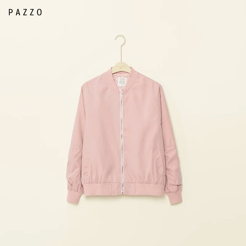 │PAZZO│SWEET P40003371 韩妞帅气薄款飞行外套