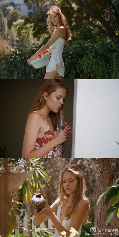 与生俱来的简单节奏，充满流浪写意的自由感。丨美国品牌 Flynn Skye LookBook