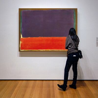 大尺寸MarkRothko现代艺术挂画色块抽象公司工作室大厅特大装饰画