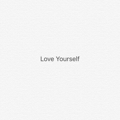 Love Yourself Justin Bieber