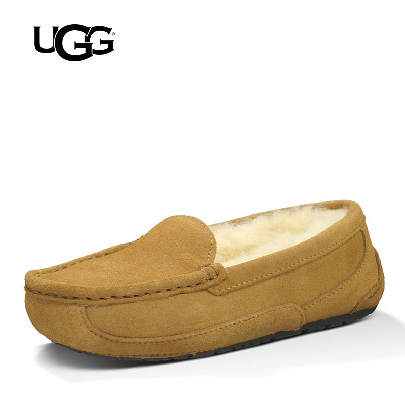 UGG 2016年秋季儿童休闲鞋牛皮手工缝制便鞋1974A