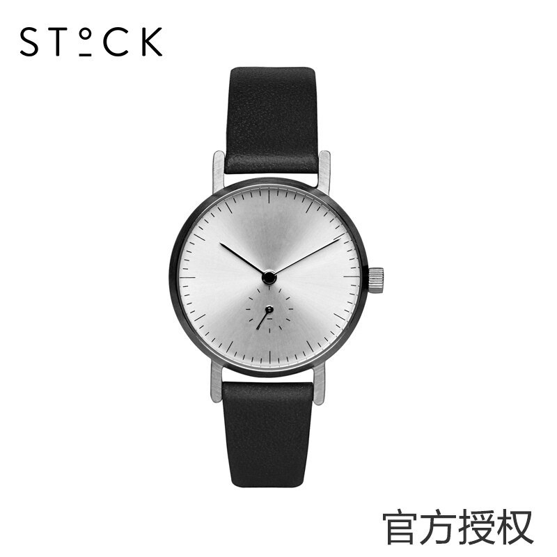 澳大利亚设计师Stock 手表 简约复古女表 银表盘 S003S