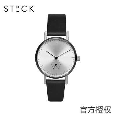 澳大利亚设计师Stock 手表 简约复古女表 银表盘 S003S