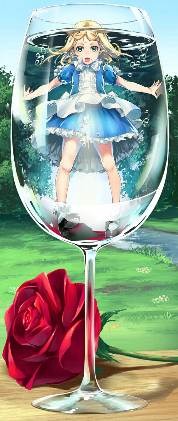 侵删，图片源于P站，未向画师授权。
小さな女の子 | Sody＠３日目Ｉ-06a #pixiv http://www.pixiv.net/member_illust.php?illust_id=53631389&mode=medium动漫 卡通 二次元 可爱 瓶子 卡哇伊 萌萌哒 迷你 少女