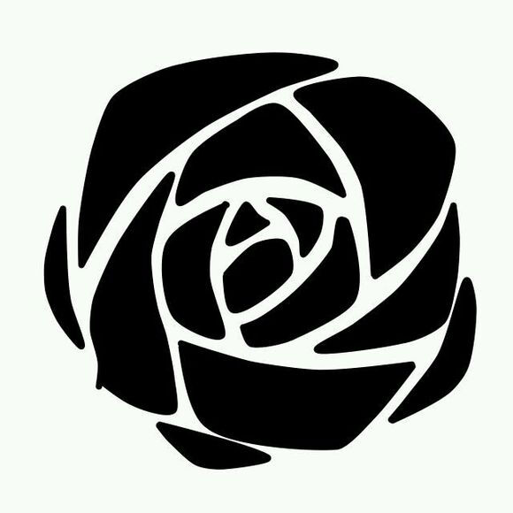 橡皮章素材玫瑰