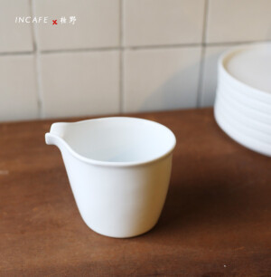 楂野 | 白瓷公道杯  无槿 骨瓷茶具 文艺款