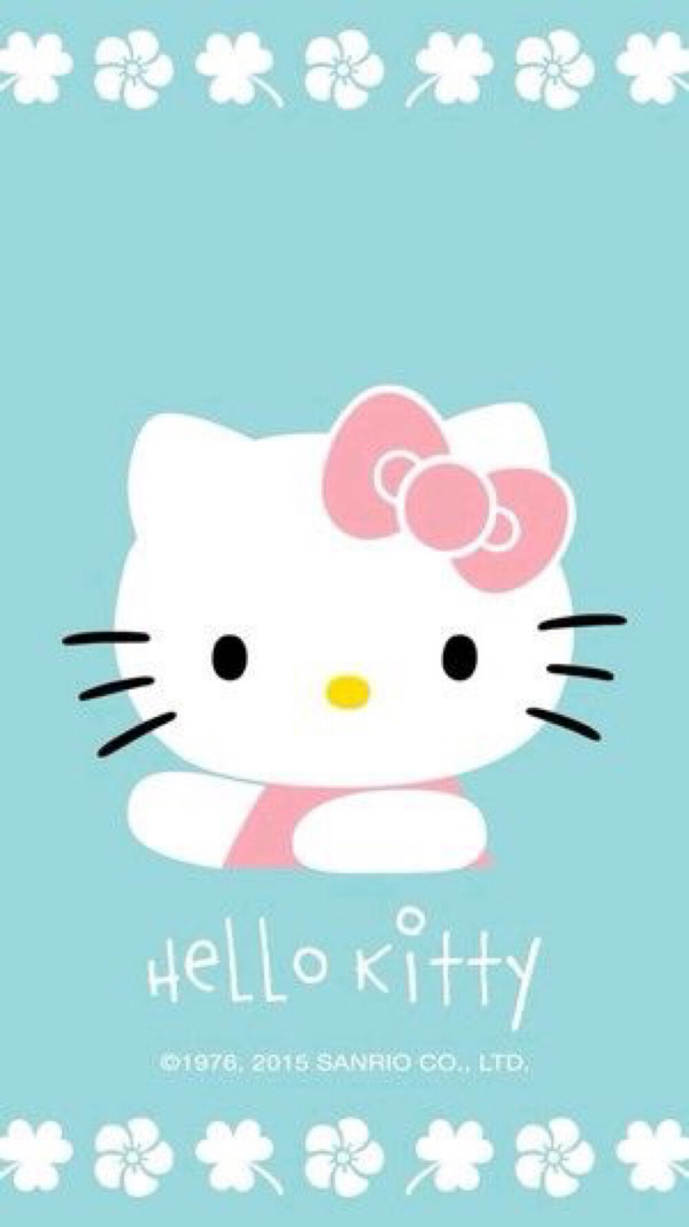 iPhone 壁纸 Hello Kitty 凯蒂