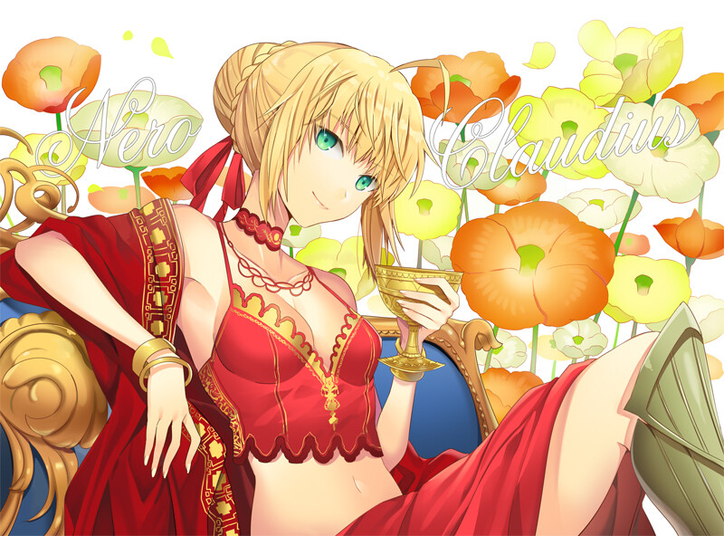 fate extra/ccc/fate grand order 赤saber 尼禄