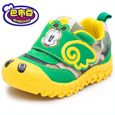 【2双98】巴布豆儿童运动鞋童鞋春秋季男童韩版潮防滑学步鞋清仓