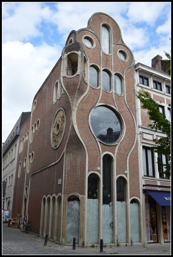 milkywayrollercoaster: Art Nouveau House Ghent ... - Art Nouveau Style ❧: