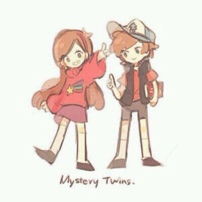 #怪诞小镇##Mabel##Dipper##双子#无授权，侵删