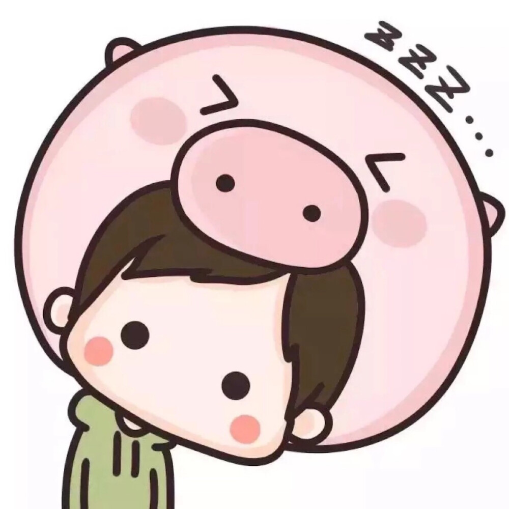 手绘 粉小猪 可爱的卡通猪 手机 壁纸 卡通图片 二次元 平铺 壁纸