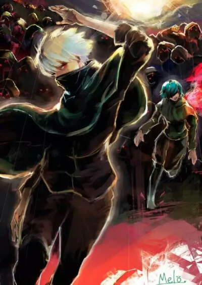 好久没发金木了！#岛国画师灸場メロ手下的金木
