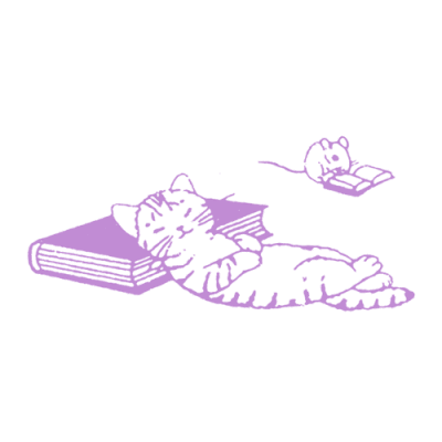 POTTERING CAT 猫の家族 可爱 木质 印章 【読書】