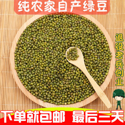 绿豆农家新绿小豆毛绿豆笨绿豆250g生绿豆发芽绿豆粥五谷杂粮包邮