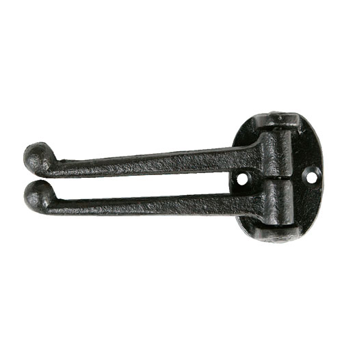 2 SWING WALL HOOK A.BLK