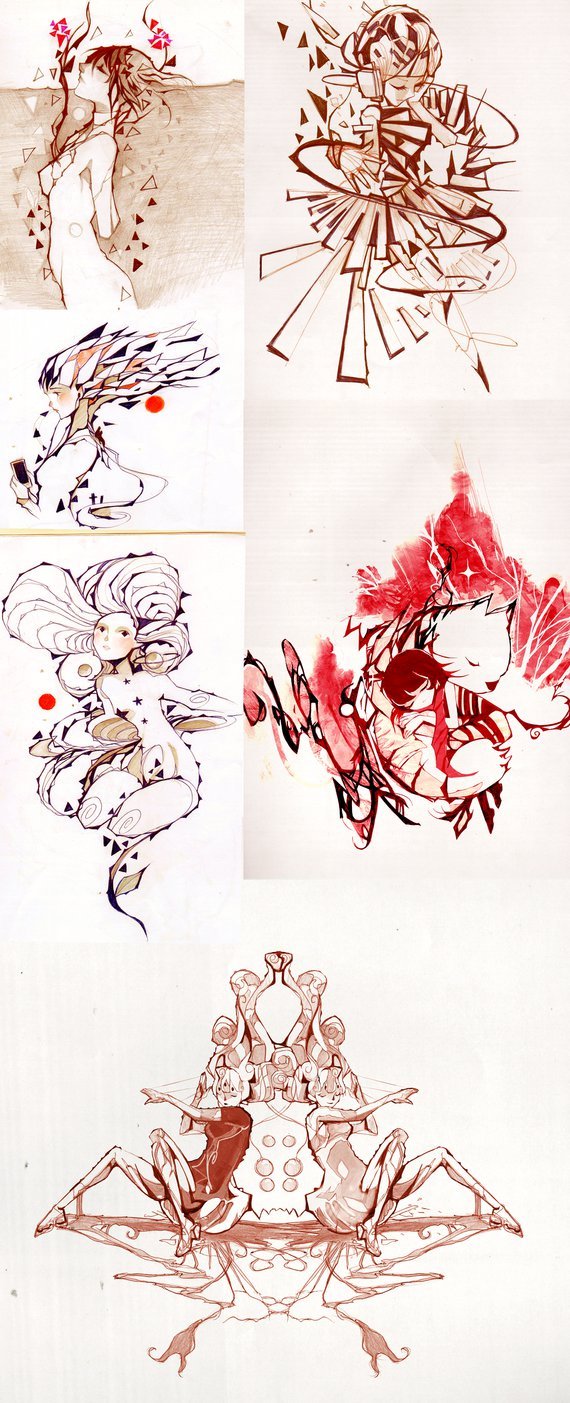 D站插画师Nano Mortis的每日一涂，坚持能让你遇见更好的自己。#王国分享# 更多作品：O网页链接