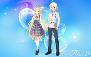 嗨~好久都没来介绍了，今天千韩给大家介绍下#花语学园#  中人气学生会副会长露莎:能力出众，温文尔雅。还有温柔正直热心的会长西蒙，咦~两人之间有什么关系呢？大家是不是也和千韩一样感兴趣了？