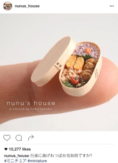 粘土；食玩；教程；软陶；DIY；nunu's house 以制作12分的精美娃屋道具而闻名日本。只有手指大小的食物却异常精美。