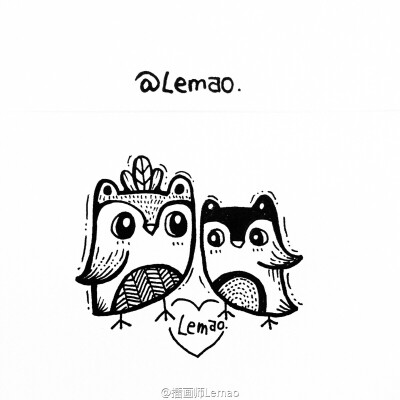手帐素材·简笔画·黑白系
分享一个特别喜欢的插画师@插画师Lemao，她总是能打开宇宙般的脑洞画出一堆堆萌萌又有梦想的东西。本专辑所有图片版权归@插画师Lemao所有。大家关注她吧！