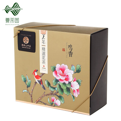 曼茶园中秋礼盒鸣香茶礼系列兰花清香型铁观音120g*2礼罐装