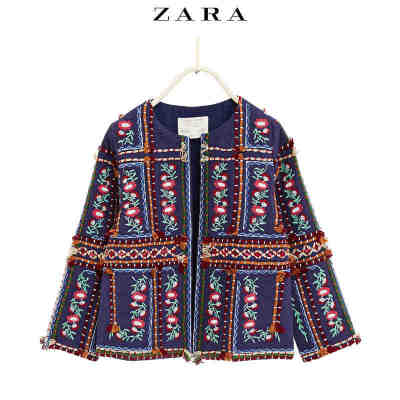 ZARA 童装 刺绣外套