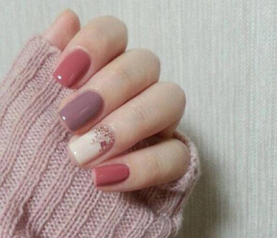 适合冬天的美甲