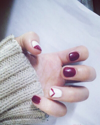 适合秋天的美甲