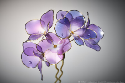2016 紫陽花 簪【 雨の花 】Hydrangea
