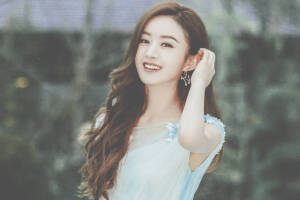 赵丽颖·活动照放大版