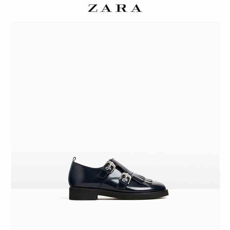 ZARA 童鞋 真皮双搭扣皮鞋