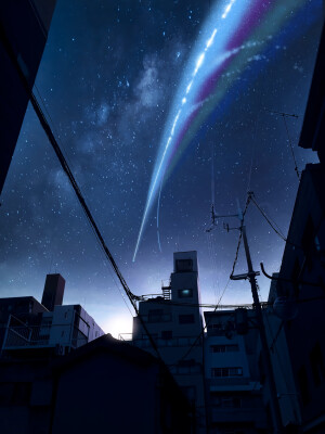 comet - your name.（你的名字）
君の名は。
P站：solafin
id=58775612