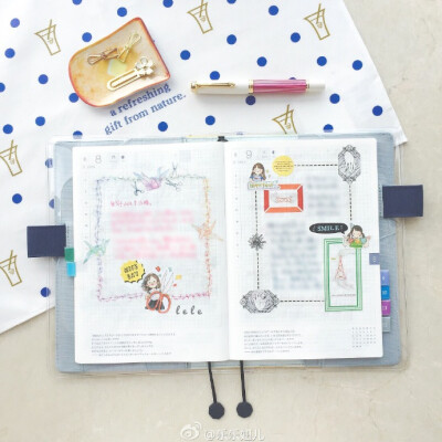 #给你看我的手帐吧##hobonichi2016##卓大王# 作为一个从第一弹一直收到第五弹的忠诚粉，竟然才第一次po出大王九宫格。关于补写，一直都是无关记忆，有随笔，有心情，有抄写，只是想去书写。至此8月手帳全部完成，谢…