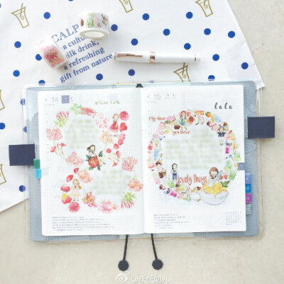 #给你看我的手帐吧##hobonichi2016##卓大王# 作为一个从第一弹一直收到第五弹的忠诚粉，竟然才第一次po出大王九宫格。关于补写，一直都是无关记忆，有随笔，有心情，有抄写，只是想去书写。至此8月手帳全部完成，谢…