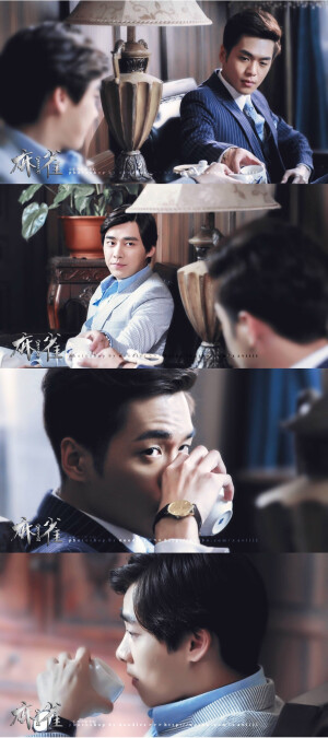 #电视剧麻雀# #张若昀#                                       山海山海，情山似海～                                       唐队喝茶有种老干部的即视感～