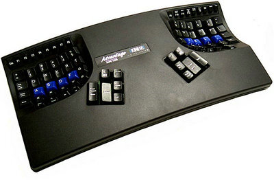 加强版人体工学机械茶轴键盘 Kinesis Advantage Pro
