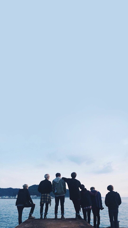 防弹少年团bts背影杀