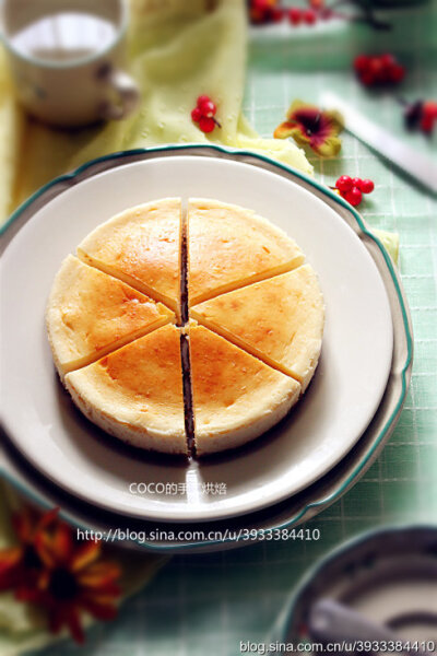 Yogurt Cheese Cake---酸奶奶酪蛋糕（6寸）