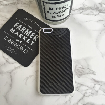 独家定制真碳纤维carbon fiber苹果手机壳 iphone66s case