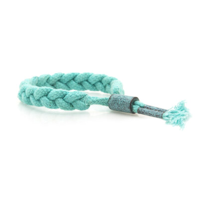  RASTACLAT 流苏系列 OASIS TURQUOISE 薄荷绿 鞋带手链