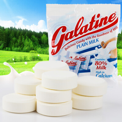 意大利进口佳乐定Galatine原味牛奶糖佳乐锭奶片100g零食品