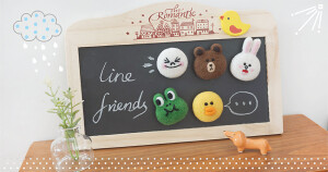 line friends冰箱贴