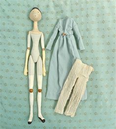 regency doll and clothes by SUSANNAH DASHWOOD, via Flickr